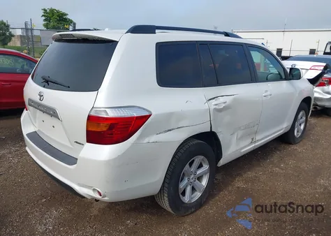 2010 Toyota Highlander Se V6 from USA, damaged, VIN 5TDJK3EH5AS029507